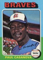 1975 Topps Mini #633 Paul Casanova Baseball Card