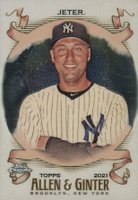 2021 Topps Allen & Ginter Chrome #133 Derek Jeter Baseball Card