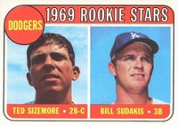 1969 Topps #552 Dodgers Rookies Baseball Card