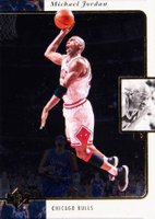1995 SP #23 Michael Jordan Promo Basketball Card