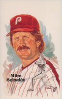 1996 Perez-Steele HOF Postcard #223 Mike Schmidt Baseball Card