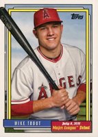 2022 Topps Archives #367 Mike Trout Baseball Card