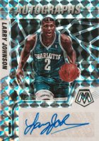 2021 Panini Mosaic Autographs Mosaic #AMLRJ Larry Johnson Basketball Card