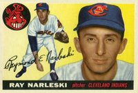1955 Topps #160 Ray Narleski Baseball Card