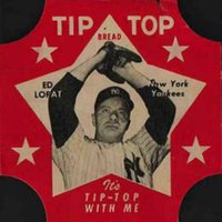 1952 Tip Top Bread # Ed Lopat Baseball Card