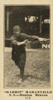 1916 Sporting News #112 Rabbit Maranville Baseball Card