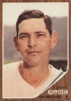1962 Topps #151 Johnny Klippstein Baseball Card