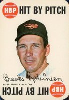 1968 Topps Game #9 Brooks Robinson Baseball Card