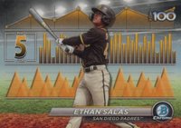 2024 Bowman Scouts' Top 100 #BTP5 Ethan Salas Baseball Card