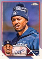 2023 Topps Chrome #150 Mookie Betts SP Baseball Card