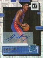 2022 Panini Donruss #205 Jaden Ivey Rated Rookie Signature-Choice Basketball Card