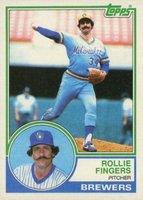 1983 Topps #35 Rollie Fingers Baseball Card