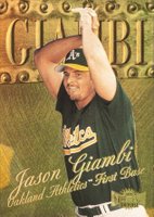 1999 Metal Universe #138 Jason Giambi Precious Metal Gems Baseball Card