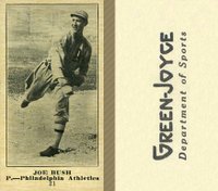 1916 Green-Joyce #21 Joe Bush Baseball Card