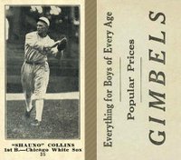 1916 Gimbels #35 Shauno Collins Baseball Card
