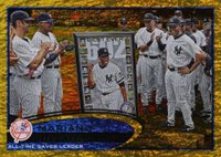 2012 Topps #109 Mariano Rivera Gold Sparkle Baseball Card