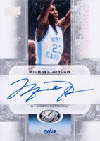2011 Upper Deck All Time Greats Signatures #MJ7 Michael Jordan Silver Basketball Card