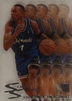 1995 Metal Slick Silver #2 Anfernee Hardaway Basketball Card