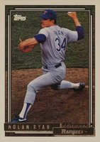 1992 Topps Gold #1 Nolan Ryan Winner Baseball Card
