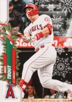 2020 Topps Holiday #HW123 Mike Trout Baseball Card