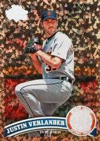 2011 Topps #355 Justin Verlander Cognac Diamond Anniversary Baseball Card