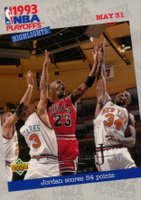 1998 Upper Deck MJ Career Collection #52 Michael Jordan MJ Retro Basketball Card