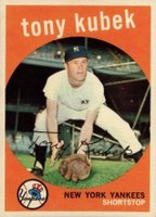 1959 Topps #505 Tony Kubek Baseball Card