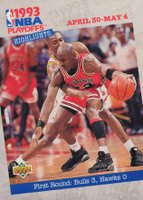 1993 Upper Deck #180 NBA Playoffs Basketball Card