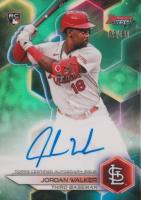 2023 Bowman's Best Best of 2023 Autographs #B23JWA Jordan Walker Green Baseball Card