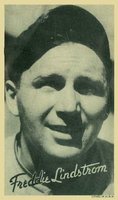 1936 Goudey Premiums-Type 1-Wide Pen # Freddie Lindstrom Portrait Baseball Card