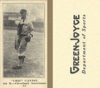 1916 Green-Joyce #64 Chic Gandil Baseball Card