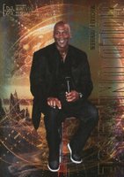 2023 Skybox Metal Universe Champions Gold Universe #1 Michael Jordan Basketball Card
