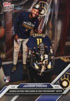 2024 Topps Now #721 Jackson Chourio Baseball Card