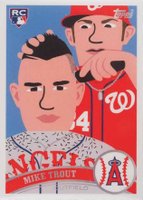 2020 Topps Project 2020 #260 Keith Shore/Mike Trout Baseball Card