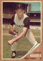 1962 Topps #67 Harvey Haddix Baseball Card