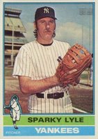 1976 Topps #545 Sparky Lyle Baseball Card