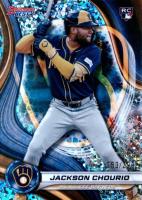 2024 Bowman's Best #38 Jackson Chourio Mini Diamond Baseball Card