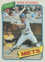 1980 Topps #76 John Stearns Baseball Card