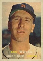 1957 Topps #19 Bob Wilson Baseball Card