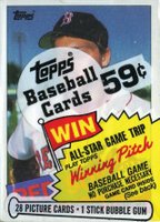 1985 Topps #CP Cello Pack Baseball Card