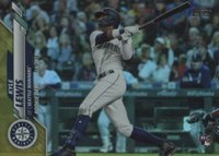 2020 Topps Update #U21 Kyle Lewis Gold Foil Baseball Card