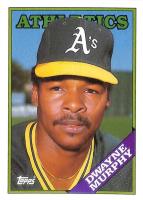1988 Topps #424 Dwayne Murphy Baseball Card
