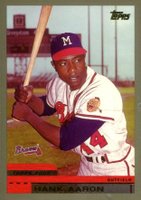 2000 Topps #44 Hank Aaron Baseball Card