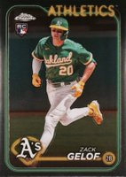 2024 Topps Chrome #282 Zack Gelof Baseball Card