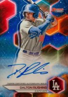 2023 Bowman's Best Best of 2023 Autographs #B23DR Dalton Rushing Blue Baseball Card