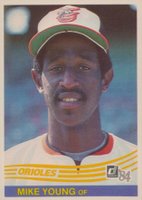 1984 Donruss #621 Mike Young Baseball Card