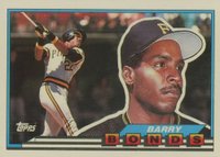 1989 Topps Big Baseball #5 Barry Bonds Baseball Card