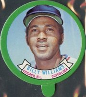 1973 Topps Candy Lids # Billy Williams Baseball Card