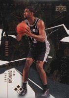 2003 Upper Deck Black Diamond #147 Tim Duncan Bronze Basketball Card