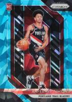 2018 Panini Prizm #61 Anfernee Simons Blue Ice Basketball Card